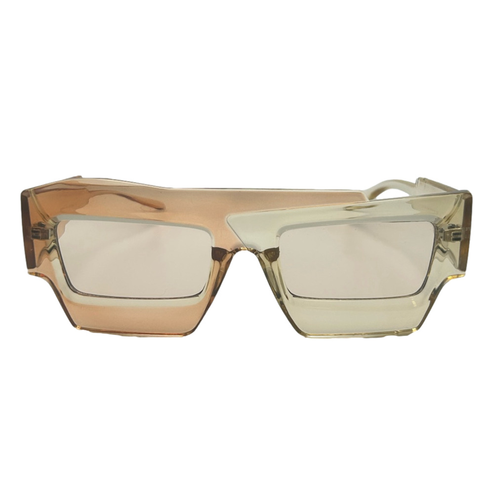 6191 | Peach Two Tone Wacky Novelty Sunglasses